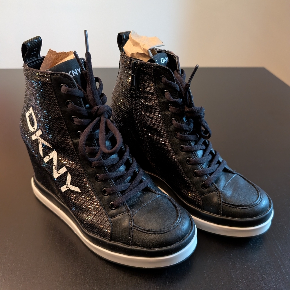 DKNY Black Sneakers